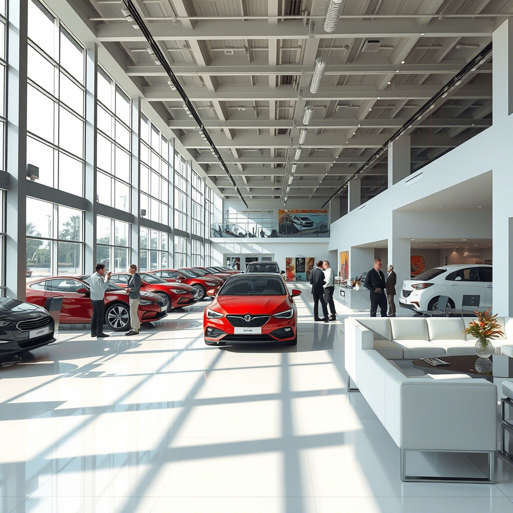 Проектирование автосалонов